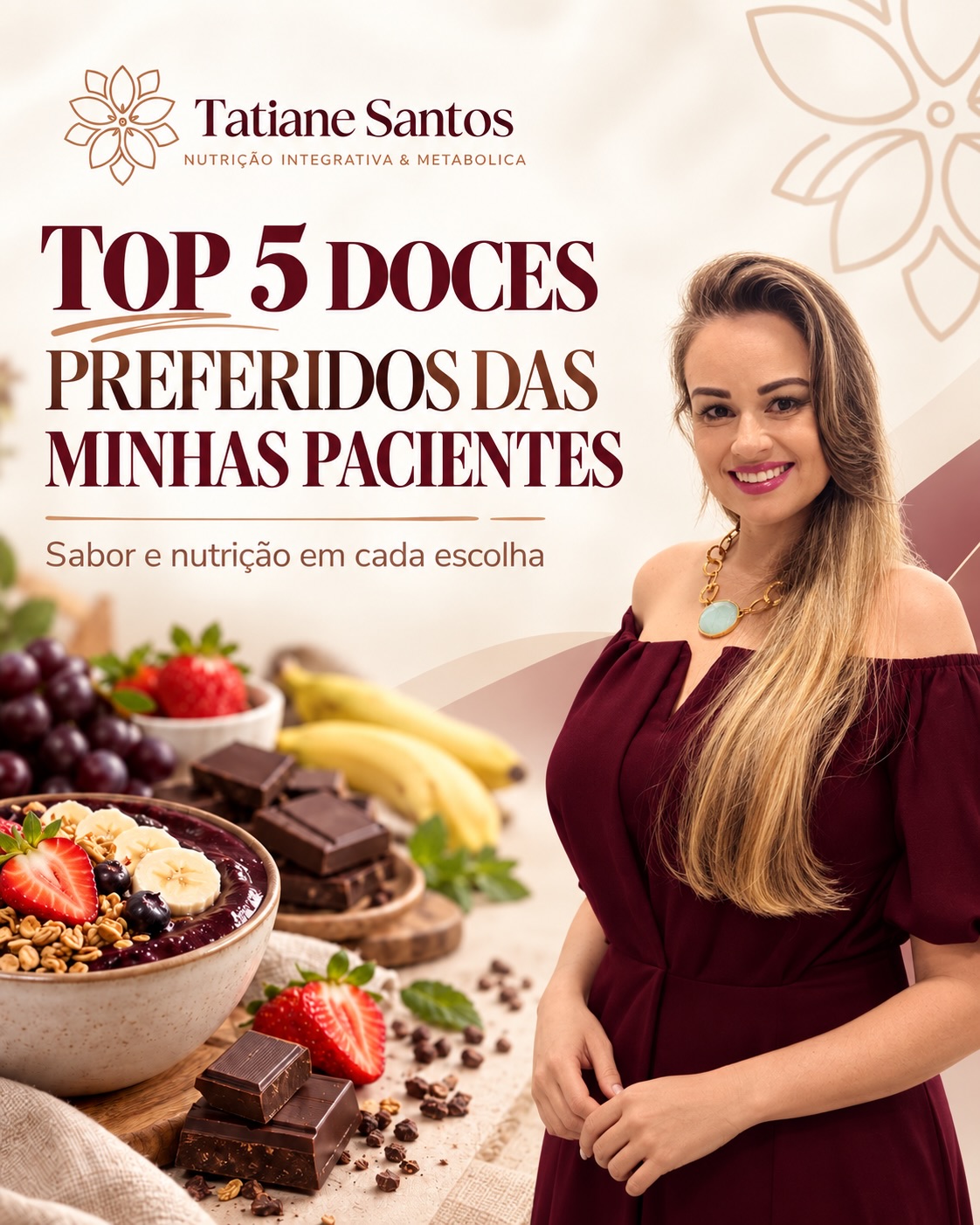 Post do Instagram: doces com cuidado e prazer